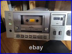 Technics RS-M240X dbx cassette tape player/recorder Tested Working Vintage