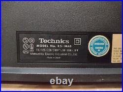 Technics RS-M63 3 Head vintage Stereo Cassette Deck