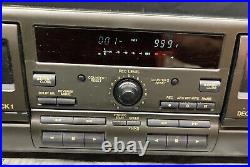 Technics RS-TR373 Double Cassette Recorder Deck Good Working Condition Vintage