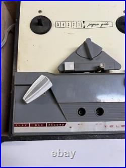 Telectro By Emerson Radio Tape Recorder. Model Mm-113. Vtg Tape Recorder Telectro By Emerson Radio Tape Recorder. Model Mm-113. Vtg Tape Recorder