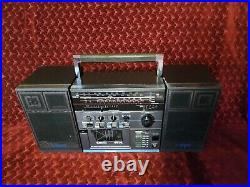 Telefunken HP 1700S cassette recorder, vintage 1980s portable Telefunken boombox