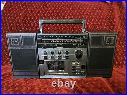 Telefunken HP 1700S cassette recorder, vintage 1980s portable Telefunken boombox