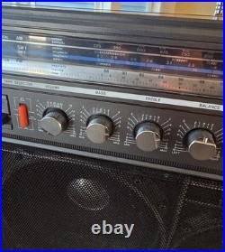 The Vintage Magnavox D8443 Power Player Stereo Cassette Recorder is a classic