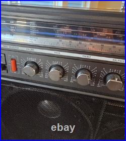 The Vintage Magnavox D8443 Power Player Stereo Cassette Recorder is a classic