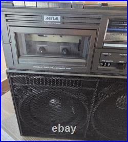 The Vintage Magnavox D8443 Power Player Stereo Cassette Recorder is a classic