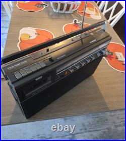 The Vintage Magnavox D8443 Power Player Stereo Cassette Recorder is a classic