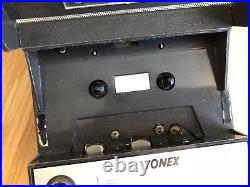 Tonex Solid State Cassette Tape Recorder Player Automatic Level Control Vintage