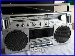 Toshiba RT-130S Cassette Recorder Radio, vintage street radio