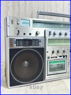 Toshiba RT-S90 Boombox Radio Cassette Recorder Vintage Japan Serviced Working