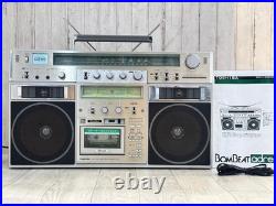 Toshiba RT-S90 Boombox Radio Cassette Recorder Vintage Japan Serviced Working