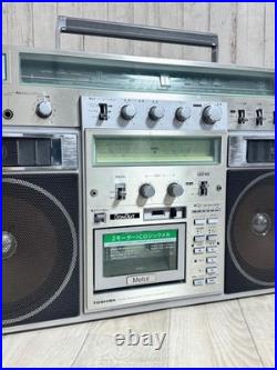 Toshiba RT-S90 Boombox Radio Cassette Recorder Vintage Japan Serviced Working
