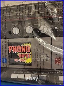 Toshiba RT-SW2 Stereo Radio Cassette Recorder Vintage Boombox NEW in Open Box