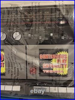 Toshiba RT-SW2 Stereo Radio Cassette Recorder Vintage Boombox NEW in Open Box