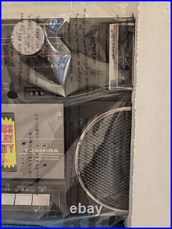 Toshiba RT-SW2 Stereo Radio Cassette Recorder Vintage Boombox NEW in Open Box