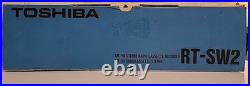 Toshiba RT-SW2 Stereo Radio Cassette Recorder Vintage Boombox NEW in Open Box