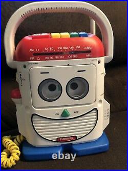 Toy Story MR MIKE PS 460 Rockin Robot PLAYSKOOL Mic Cassette Player Record 1991