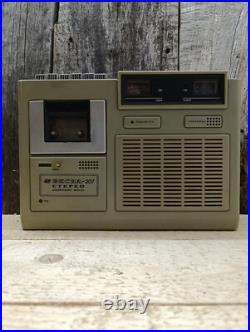 USSR cassette player VESNA 207 vintage stereo tape recorder USSR cassette player VESNA 207 vintage stereo tape recorder