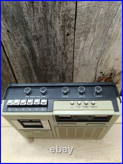 USSR cassette player VESNA 207 vintage stereo tape recorder USSR cassette player VESNA 207 vintage stereo tape recorder
