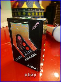 Ultra rare vintage AIWA HS-J08 CASSETTE PLAYER METAL RECORDER