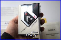 Ultra rare vintage AIWA HS-J08 CASSETTE PLAYER METAL RECORDER HI-FI WALKMAN sony