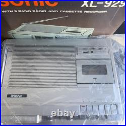 Unisonic XL- 929 Portable Television TV Radio Cassette Recorder Deck Vintage TV Unisonic XL- 929 Portable Television TV Radio Cassette Recorder Deck Vintage TV