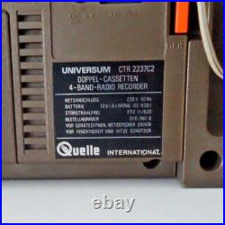 Universum CTR-2237C2 Vintage Retro Classic Boombox Cassette Recorder