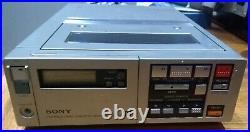Unusual Vintage Sony Betamax SL-F1E Portable Video Cassette Recorder