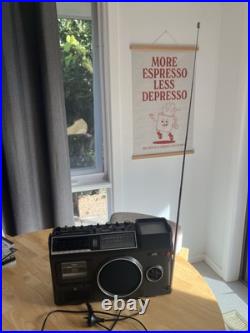 V Rare JVC 3080AUL Vintage Portable TV Radio Cassette Recorder Boombox Working V Rare JVC 3080AUL Vintage Portable TV Radio Cassette Recorder Boombox Working