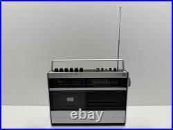 VINTAGE 1970 Broksonic C-459 4-Band Radio Cassette Recorder Boombox Needs Lovin