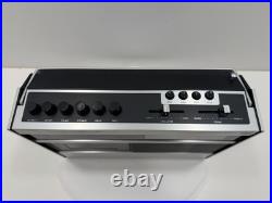 VINTAGE 1970 Broksonic C-459 4-Band Radio Cassette Recorder Boombox Needs Lovin