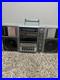 VINTAGE-1980-s-Sanyo-M9835K-Stereo-Radio-Cassette-Recorder-Boombox-READ-01-njb