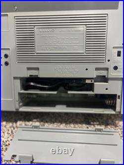 VINTAGE 1980's Sanyo M9835K Stereo Radio Cassette Recorder Boombox (READ)