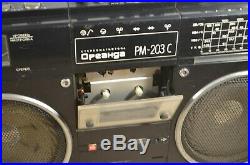 VINTAGE 1980s OREANDA RM203-C USSR SOVIET RADIO CASSETTE RECORDER. Lot