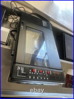 VINTAGE 1984 Very RARE KENWOOD CR-50 II AMFM STEREO CASSETTE RECORDER BOOM BOX