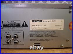 VINTAGE 80'S Japan TEAC V-360C STEREO CASSETTE DECK Player/recorder WORKING