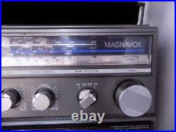 VINTAGE 80s MAGNAVOX BOOMBOX GHETTO BLASTER STEREO CASSETTE RECORDER MODEL D8443