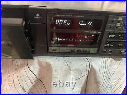 VINTAGE AKAI GX-R66 Stereo Cassette Deck Player Recorder FOR PARTS OR REPAIR