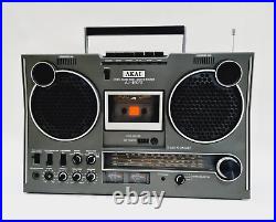 VINTAGE Akai Boombox AJ-480FS Stereo Radio Cassette Recorder