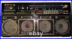 VINTAGE Boombox Discolite DK-990R Vela Radio Recorder Cassette Player Read