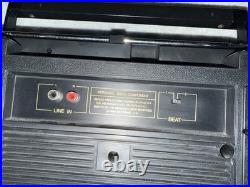 VINTAGE Boombox Discolite DK-990R Vela Radio Recorder Cassette Player Read