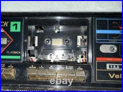 VINTAGE Boombox Discolite DK-990R Vela Radio Recorder Cassette Player Read