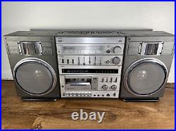 VINTAGE FISHER Boombox PH 492K Stereo Radio Cassette Recorder AM FM READ 2