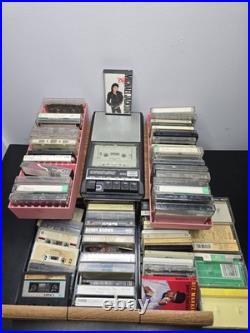 VINTAGE GE GENERAL ELECTRIC Portable Cassette Tape Recorder Player Model 3-5015C