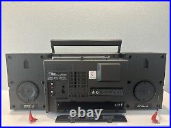 VINTAGE General Sound GS-280 BOOMBOX TV/Radio/Dual-Cassette Rec NEW OLD STOCK