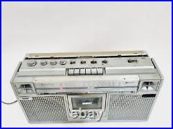 VINTAGE JVC Boombox RC-656 L Cassette Radio Recorder