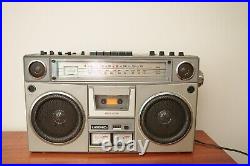 VINTAGE LASONIC TRC-915 Boombox Dynamic Mixing AM/FM/Cassette Recorder VINTAGE LASONIC TRC-915 Boombox Dynamic Mixing AM/FM/Cassette Recorder