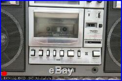 VINTAGE NATIONAL RX-5400 STEREO RADIO CASSETTE RECORDER 1980 GOOD CONDITIONhttps