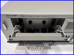 VINTAGE NEW Sharp RT-20 Stereo Cassette Deck Tape Player Recorder Japan