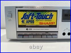 VINTAGE NEW Sharp RT-31 Stereo Cassette Deck Tape Player Recorder VINTAGE NEW Sharp RT-31 Stereo Cassette Deck Tape Player Recorder
