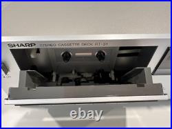 VINTAGE NEW Sharp RT-31 Stereo Cassette Deck Tape Player Recorder VINTAGE NEW Sharp RT-31 Stereo Cassette Deck Tape Player Recorder